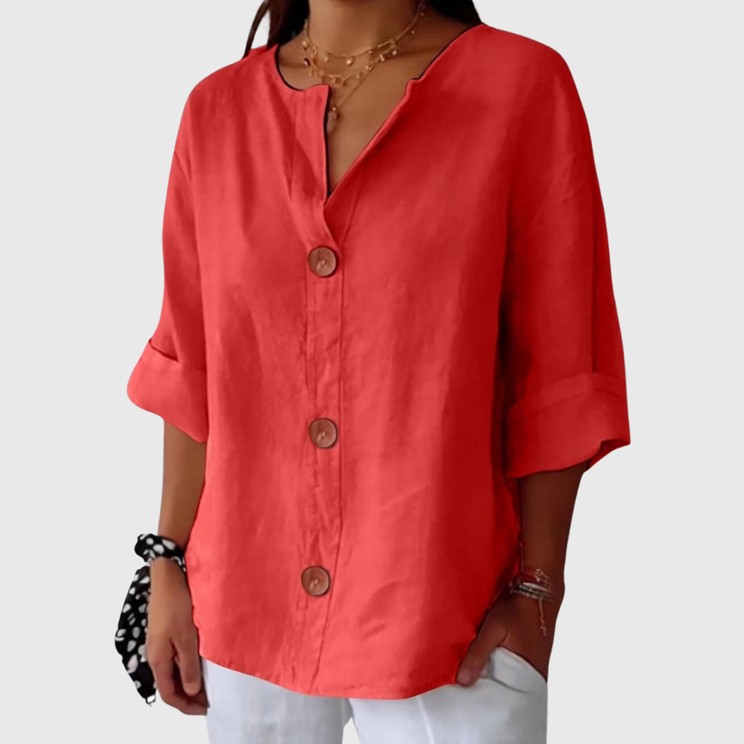 Natasha | Ontspannen Elegante Blouse