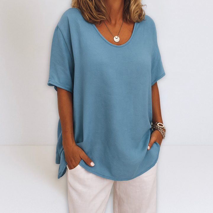 Joanne | Oversized V-hals Blouse
