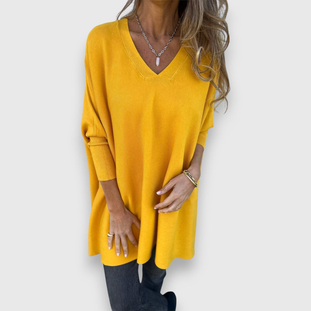 Rosie | Oversized V-Hals Top