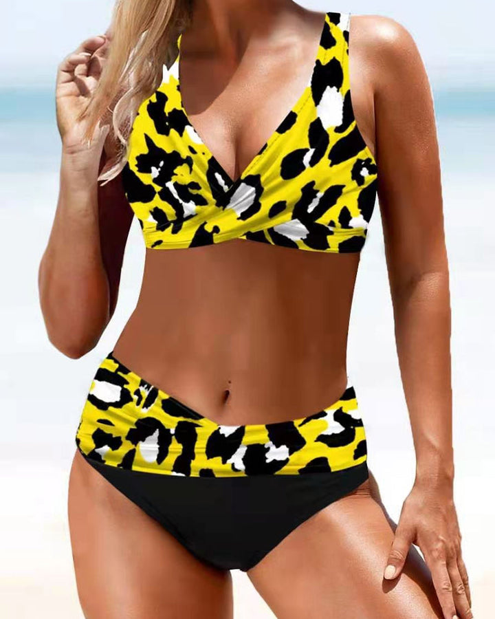 Eva - Vrolijke Kleurige Bikini