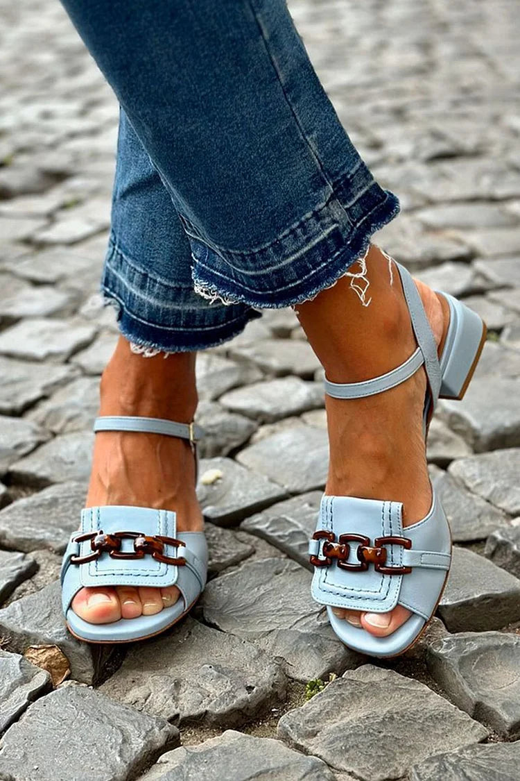 Azzurra | Elegante Kustsandalen