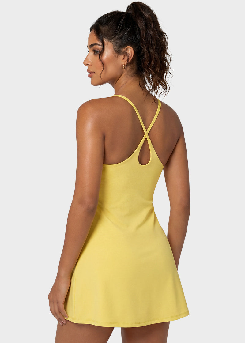 Sanne | Sportjurk met Ingebouwde Short