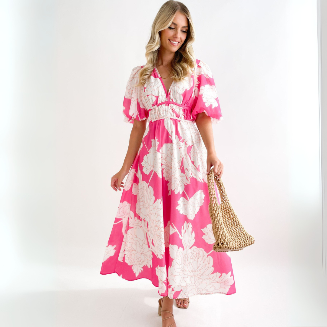 Elara Bloom Jurk