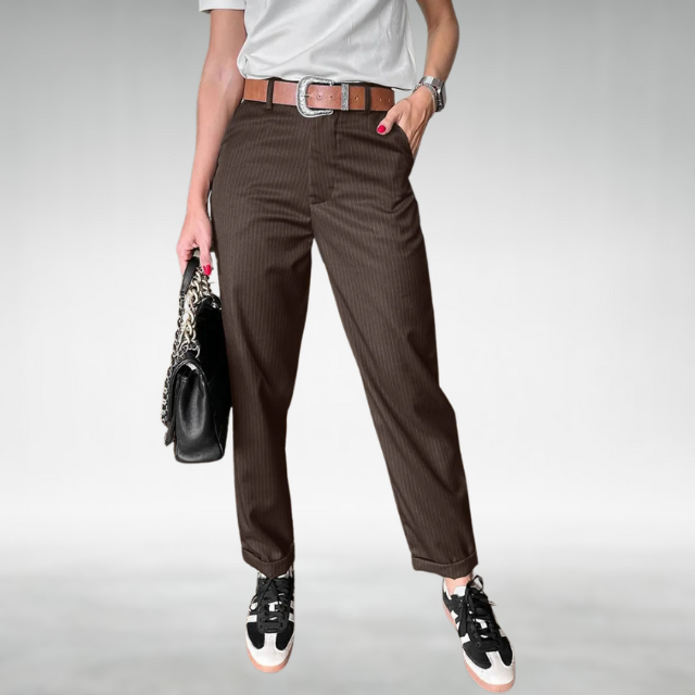 Noele | Tailored High-Waist Pants for Women | Smart Casual