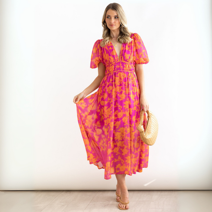 Elara Bloom Jurk