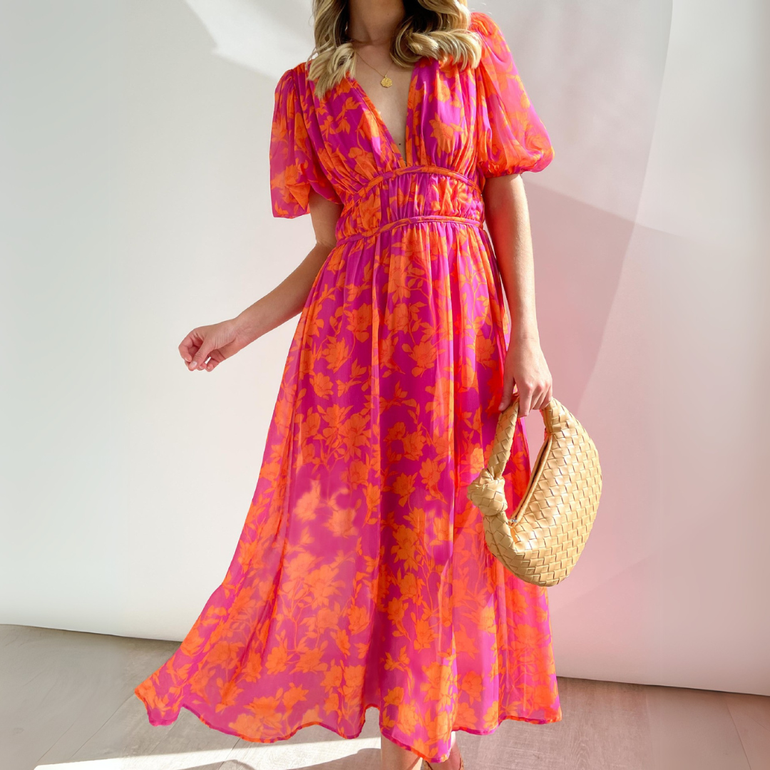 Elara Bloom Jurk