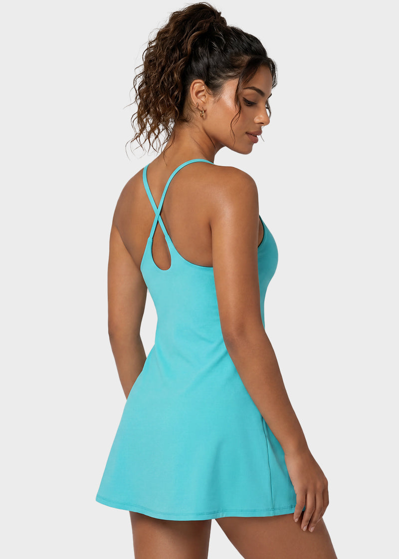 Sanne | Sportjurk met Ingebouwde Short