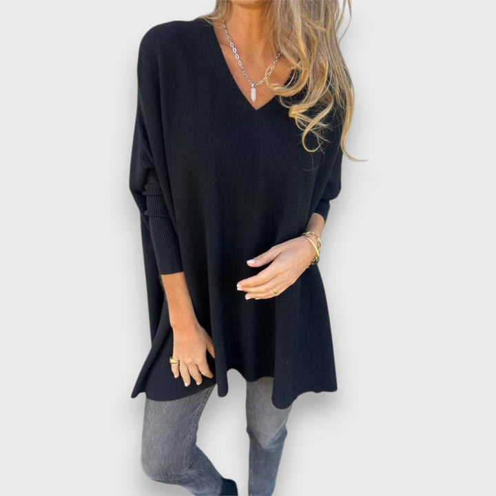 Rosie | Gezellige Oversized V-hals Trui