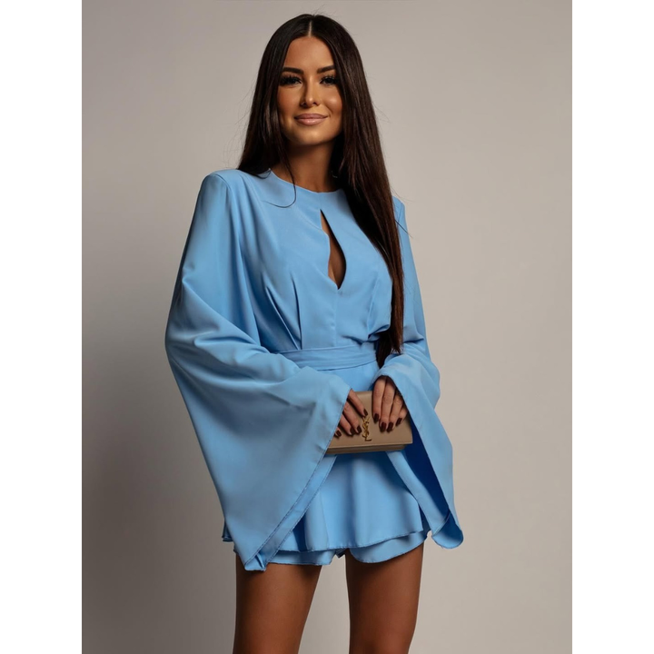 Merel | Speelse Jurk met Open Rug