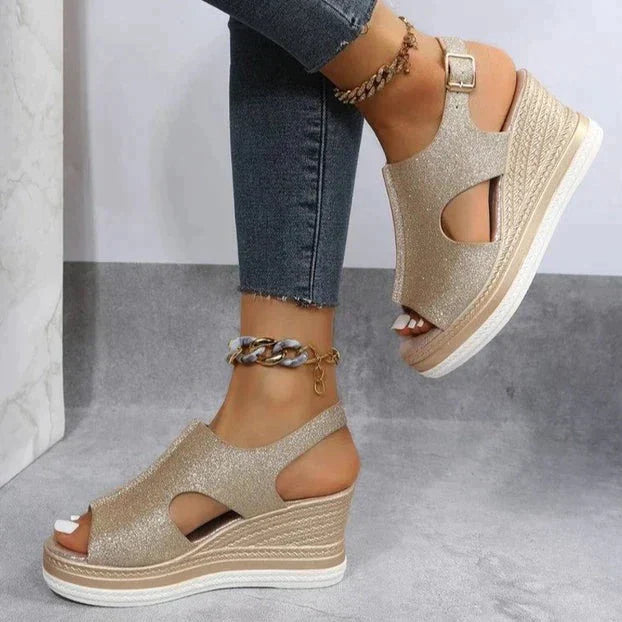 Maeve – Ontspannen Wedgesandalen