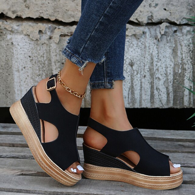 Maeve – Ontspannen Wedgesandalen