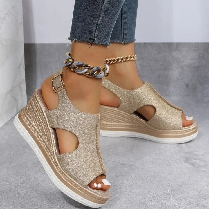 Maeve – Ontspannen Wedgesandalen