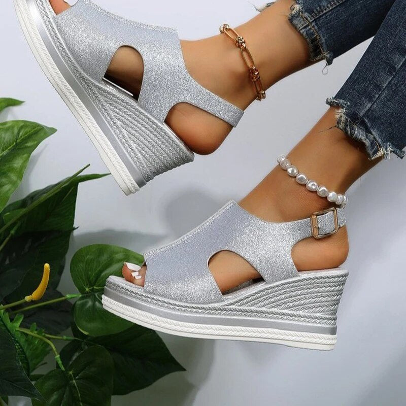 Maeve – Ontspannen Wedgesandalen