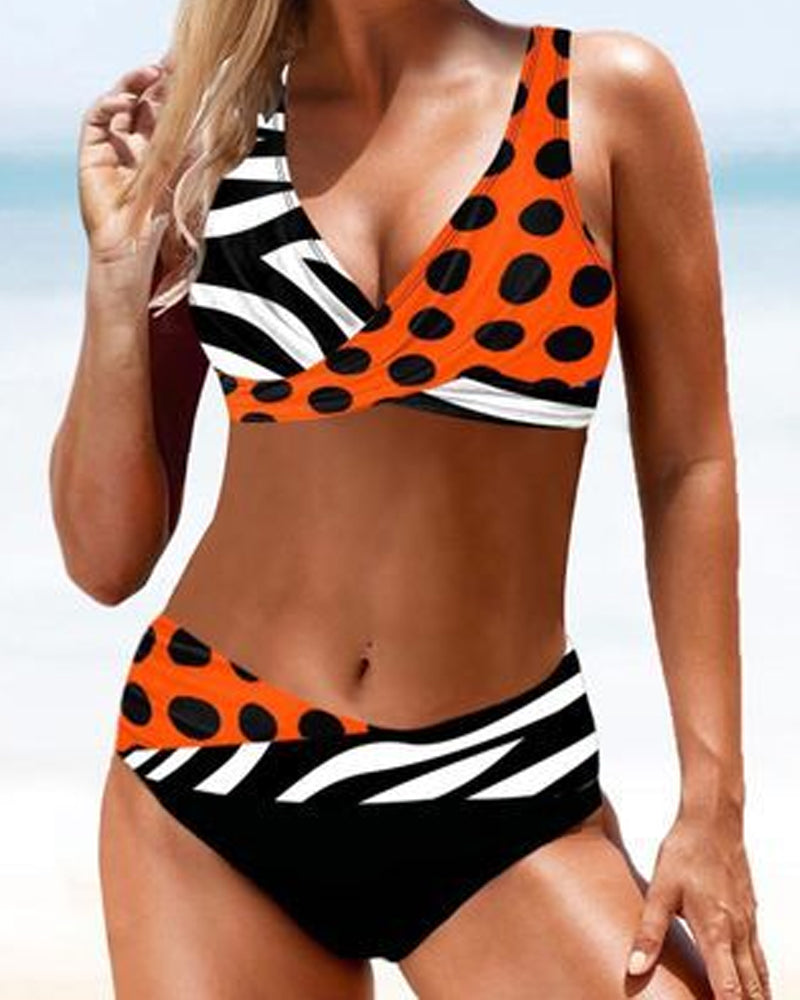Eva - Vrolijke Kleurige Bikini