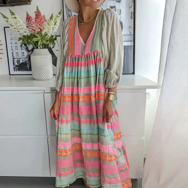 Lilla | Zwevende Maxi-Jurk