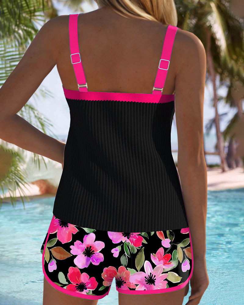 Laluna® | Elegante Tweedelige Tankini Set