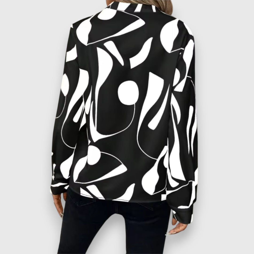 Aurora | Grafische Blouse