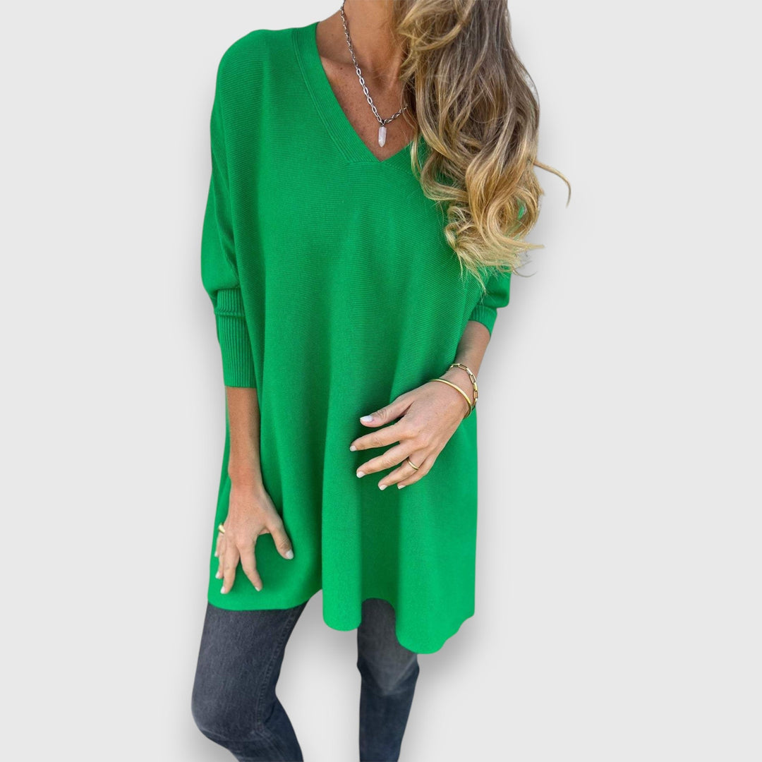 Rosie | Gezellige Oversized V-hals Trui