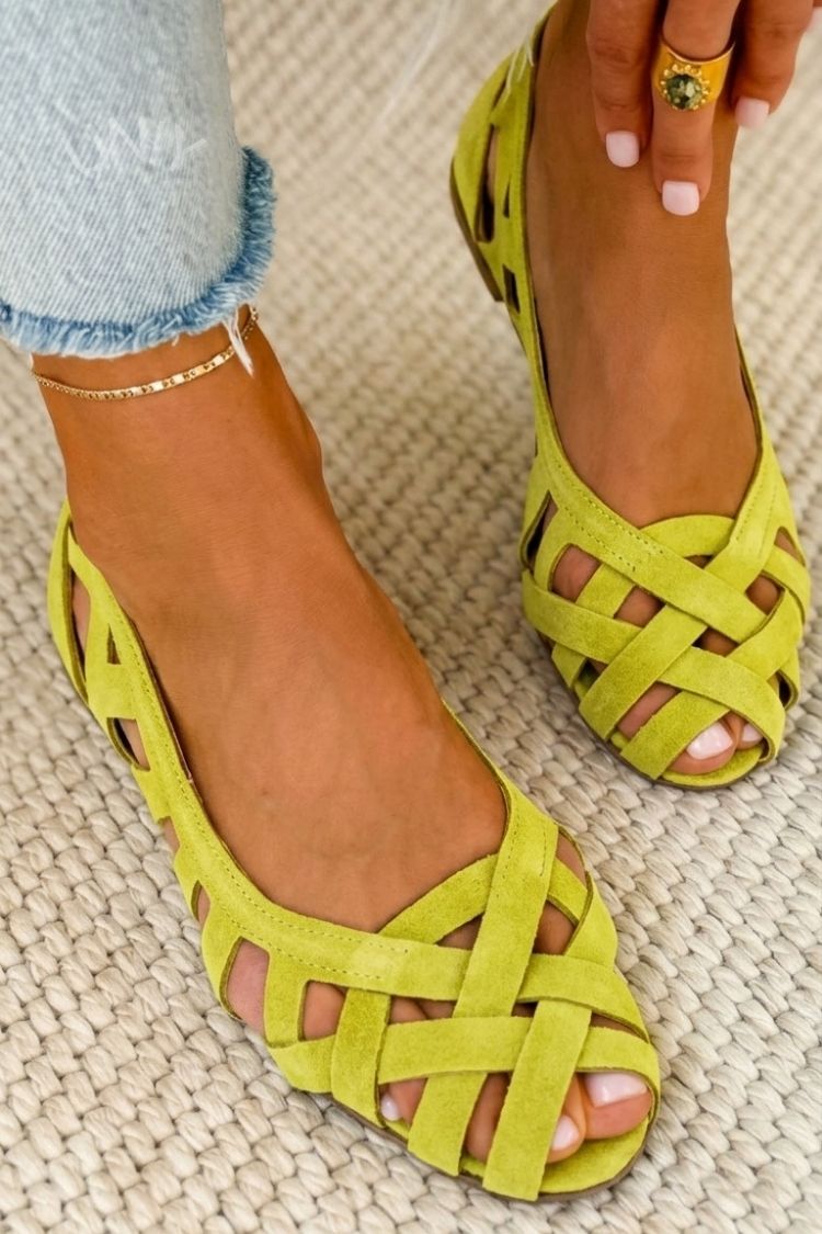 Caterina | Gevlochten Zomerschoenen – Viva Sandalen