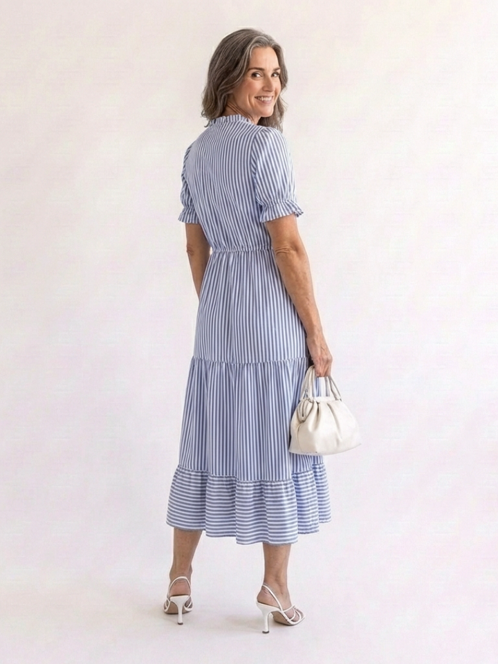 Dakota™ | Gestreepte midi-jurk