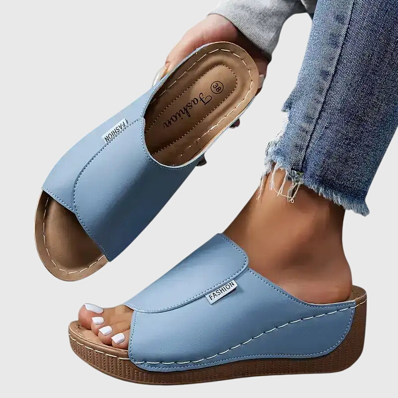Esther | Wedge Sandalen
