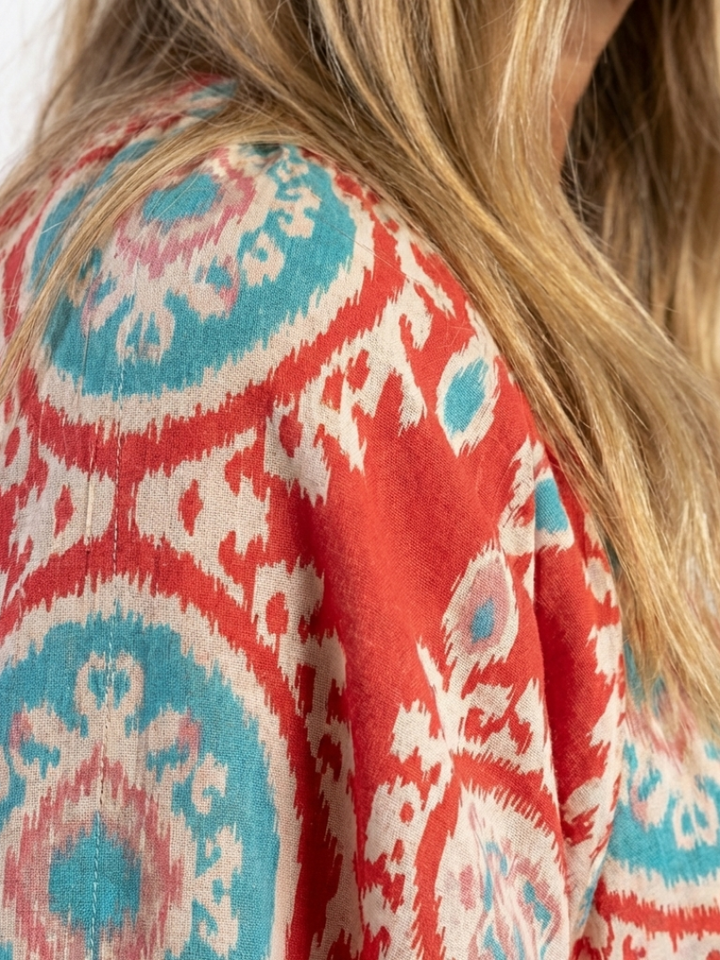Zaria™ | Midi-jurk met paisleyprint