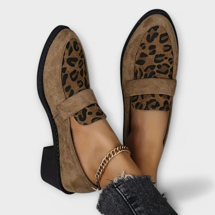 Aurora - Chaussures élégantes pour femmes à motif léopard 