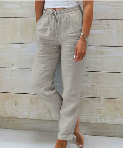 Rachel | Drawstring Wide-Leg Pants for Women | Casual Comfort