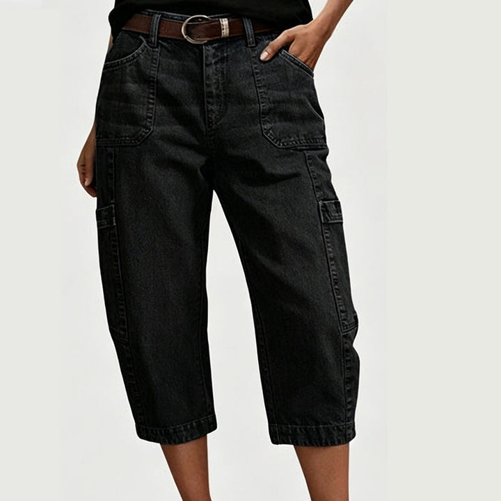 Luxe Stretch Capri Jeans | Tijdelijk 50% Korting