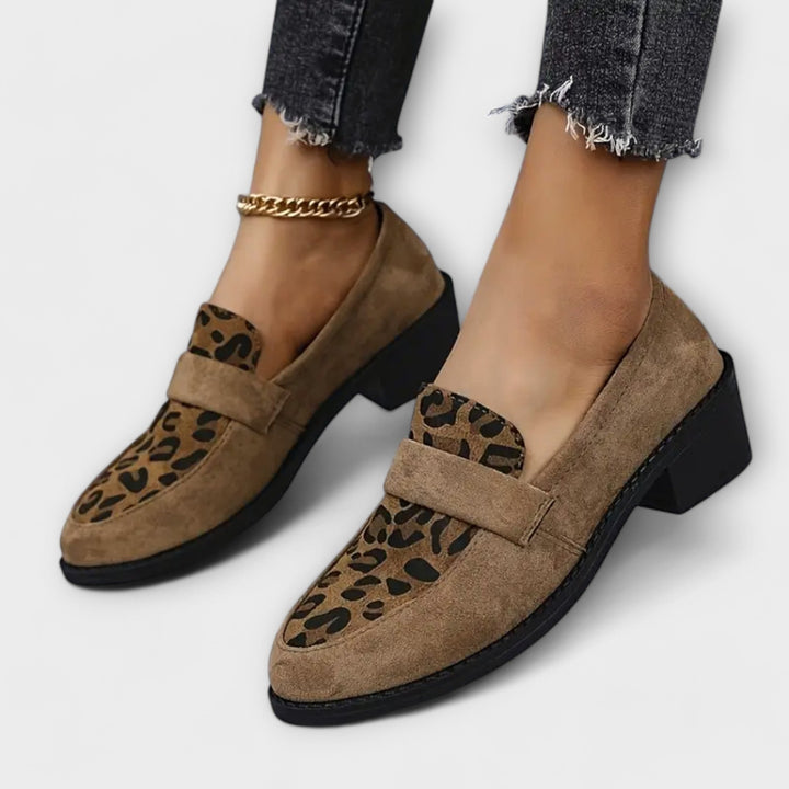 Aurora - Chaussures élégantes pour femmes à motif léopard 