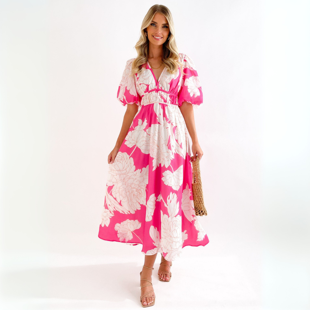 Elara Bloom Jurk