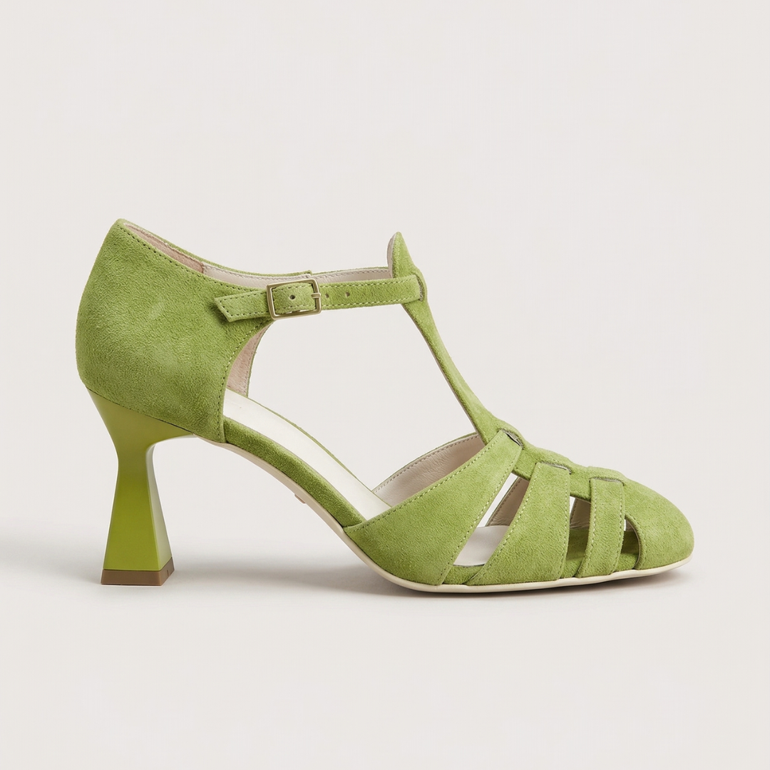 Eira™ | Vintage Strap Heels