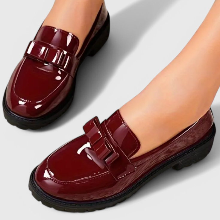 Julie | Loafers met Strikdetail
