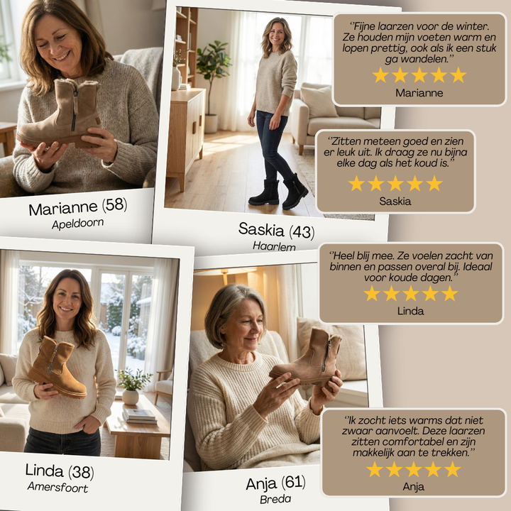Anika™ | Comfortabele Warme Winterlaarzen