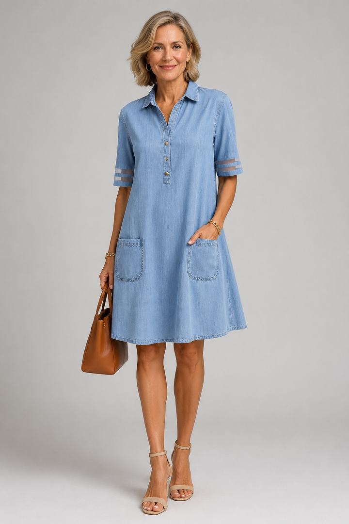 Brittany Denim Jurk