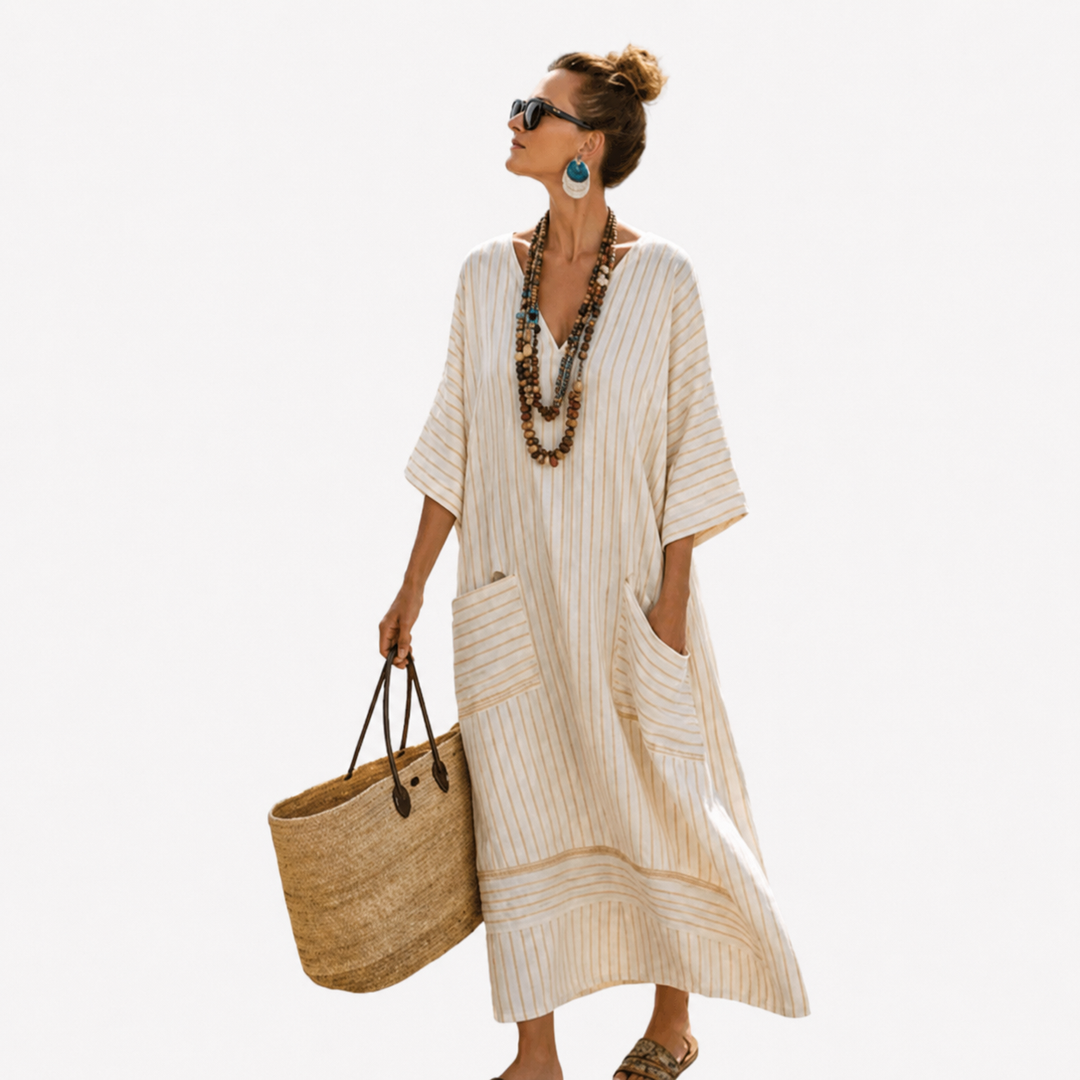 Lange Kaftan - Wit