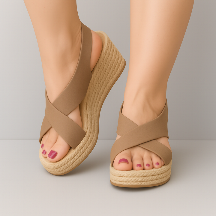 Elaine | Elegante Espadrille Sandalen