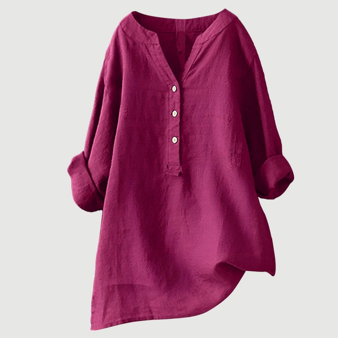 FREJA | Linnen blouse
