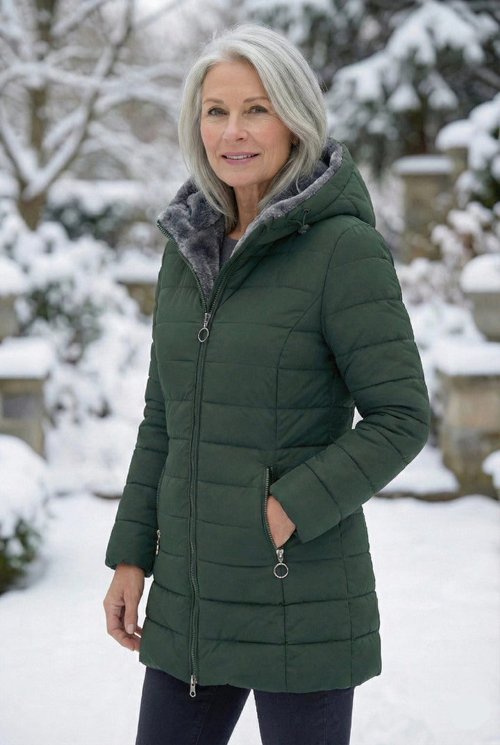 Olivia | Manteau d'hiver matelassé