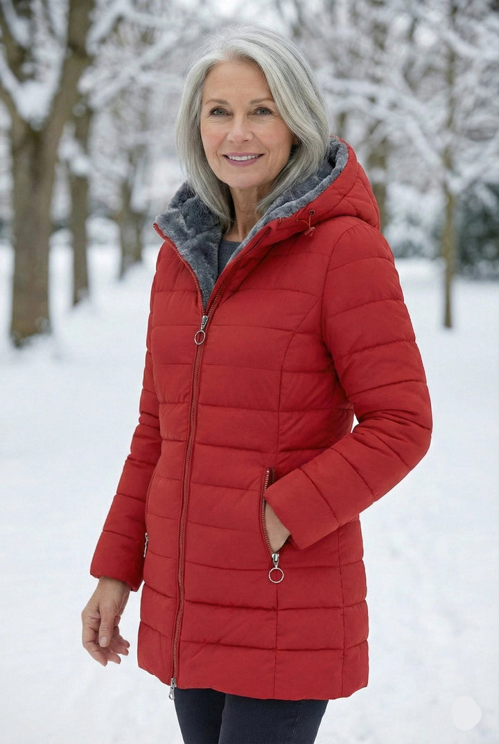 Olivia | Manteau d'hiver matelassé