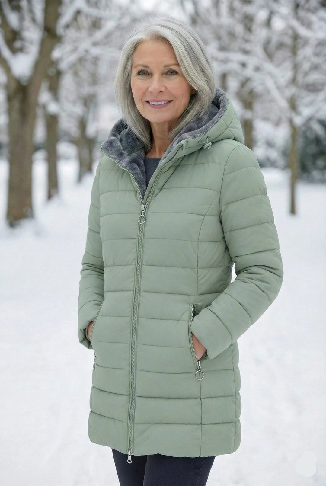 Olivia | Manteau d'hiver matelassé