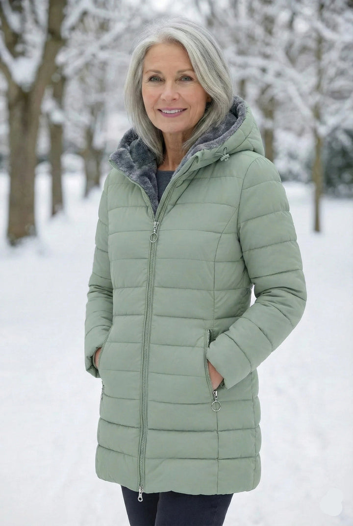 Olivia | Manteau d'hiver matelassé