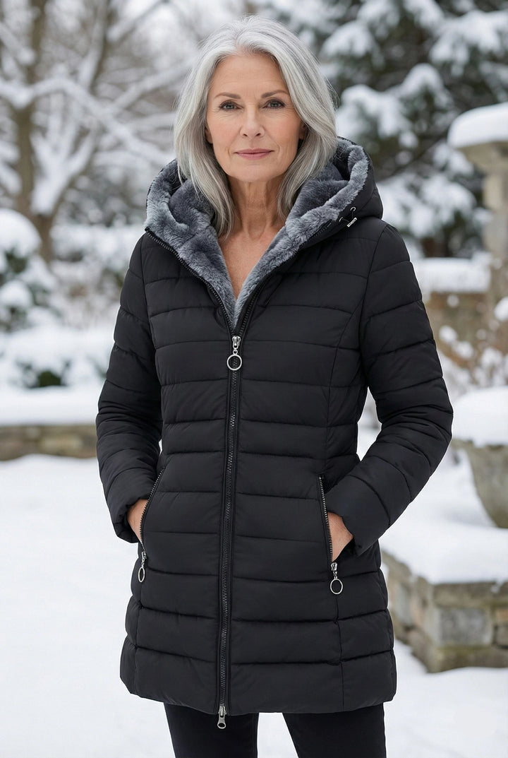 Olivia | Manteau d'hiver matelassé