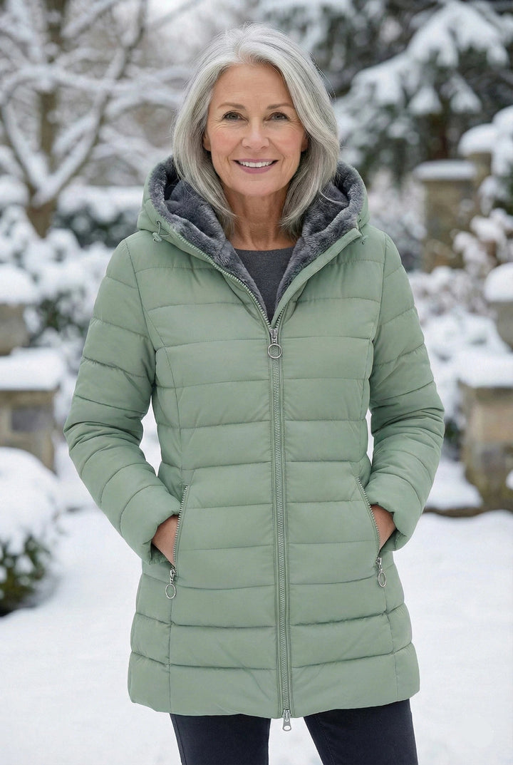 Olivia | Manteau d'hiver matelassé