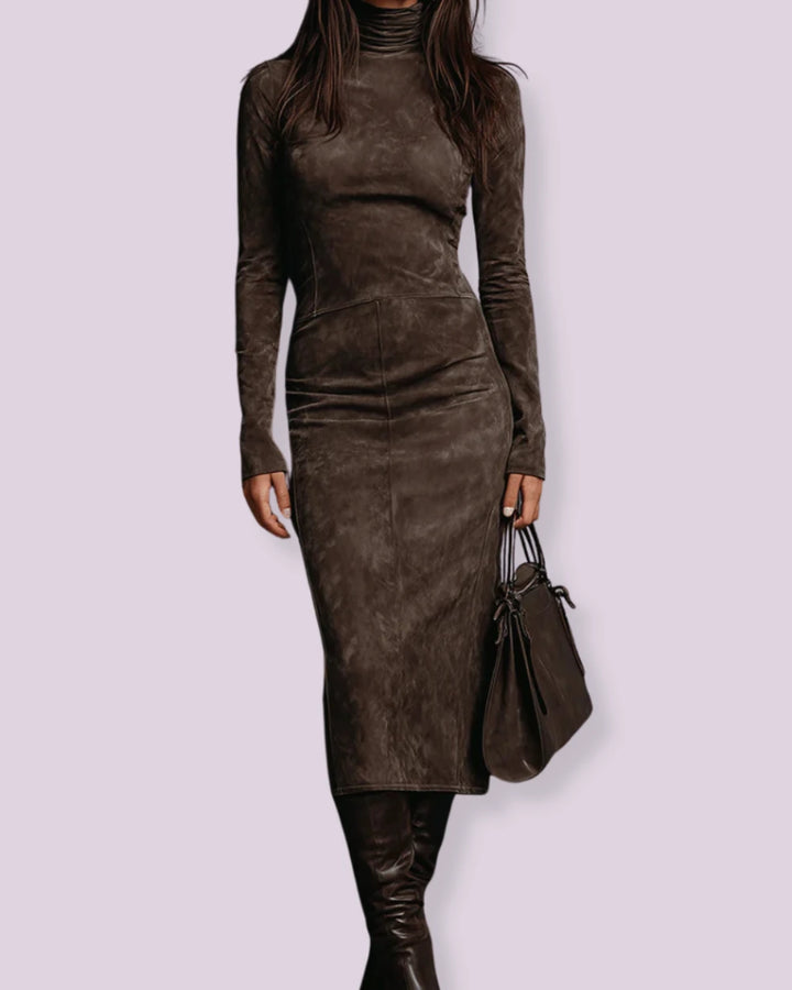 Naya™ | Robe midi cintrée élégante