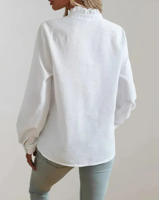 Natalie | Blouse met Ruches