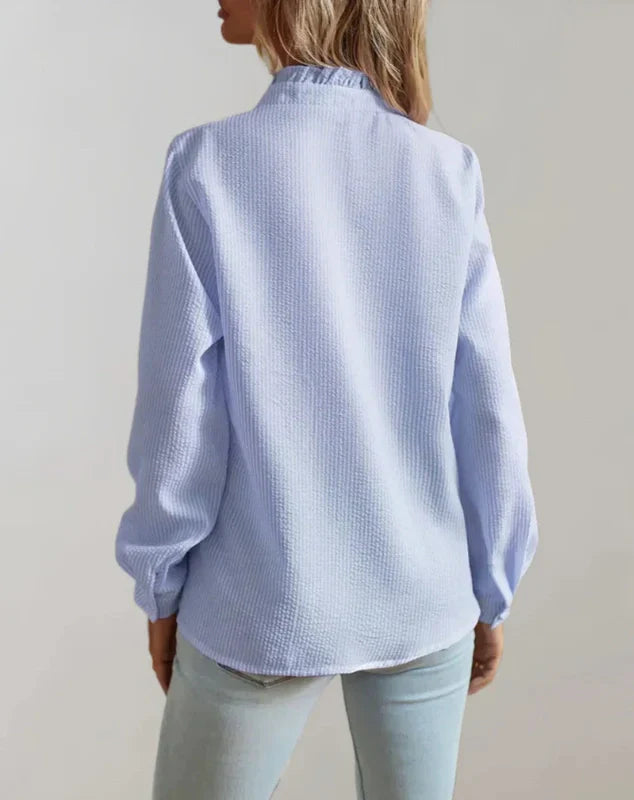 Natalie | Blouse met Ruches