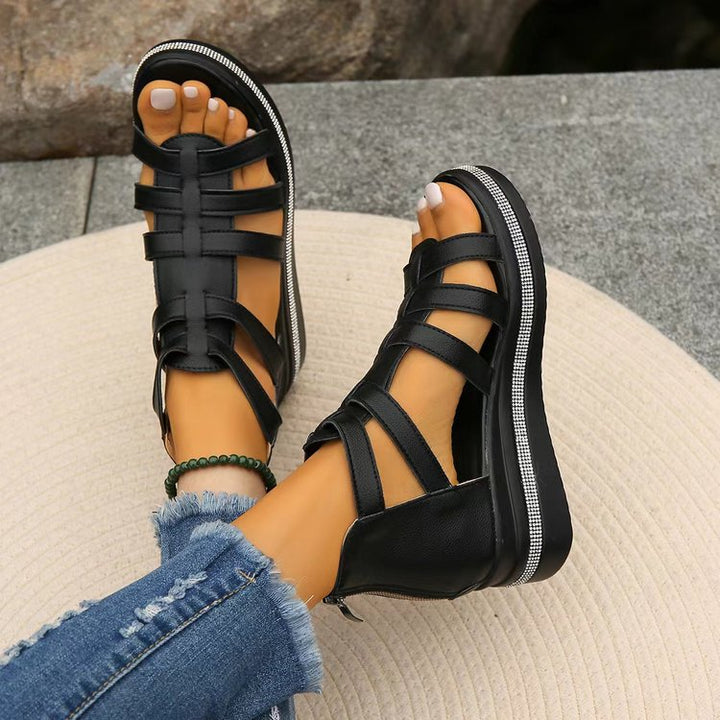Evy | Sleehak Lentesandalen