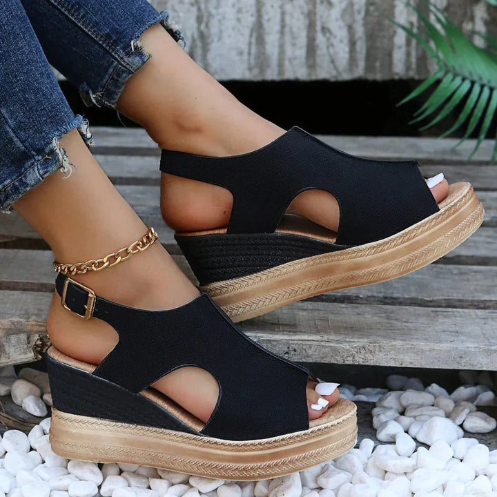 Maeve – Ontspannen Wedgesandalen