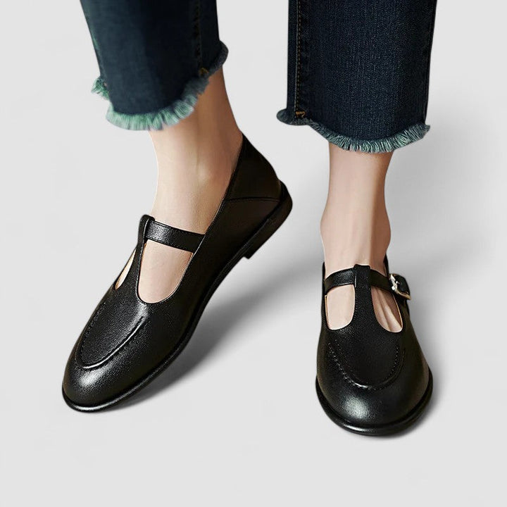Camila – Chaussures Mary Jane orthopédiques à petit talon